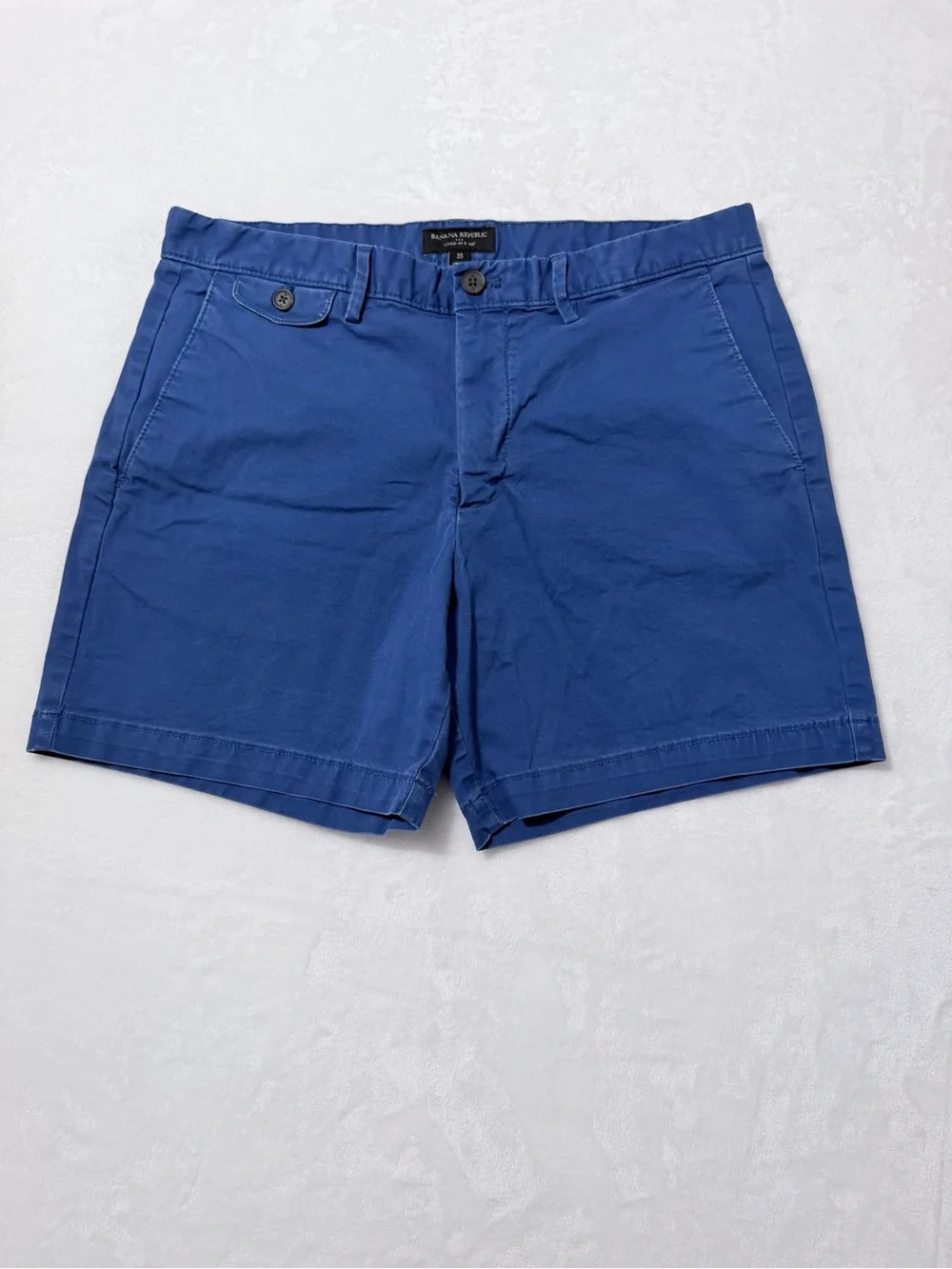 Banana Republic Lived-In Chino Shorts Blue Size 35